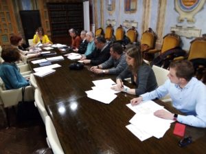 Reunión de la Mesa de Diálogo Social del Ayuntamiento de Medina del Campo