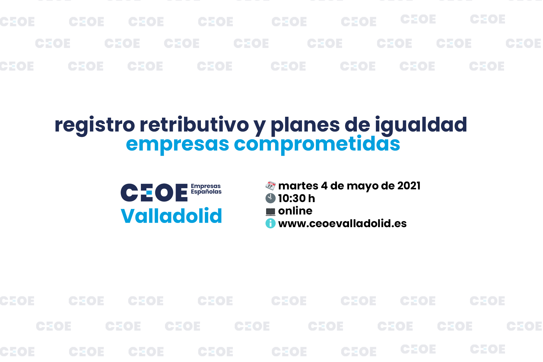 jornada plan igualdad ceoe valladolid