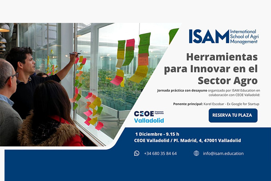 Destacado Jornada CEOE Valladolid ISAM Sector Agro