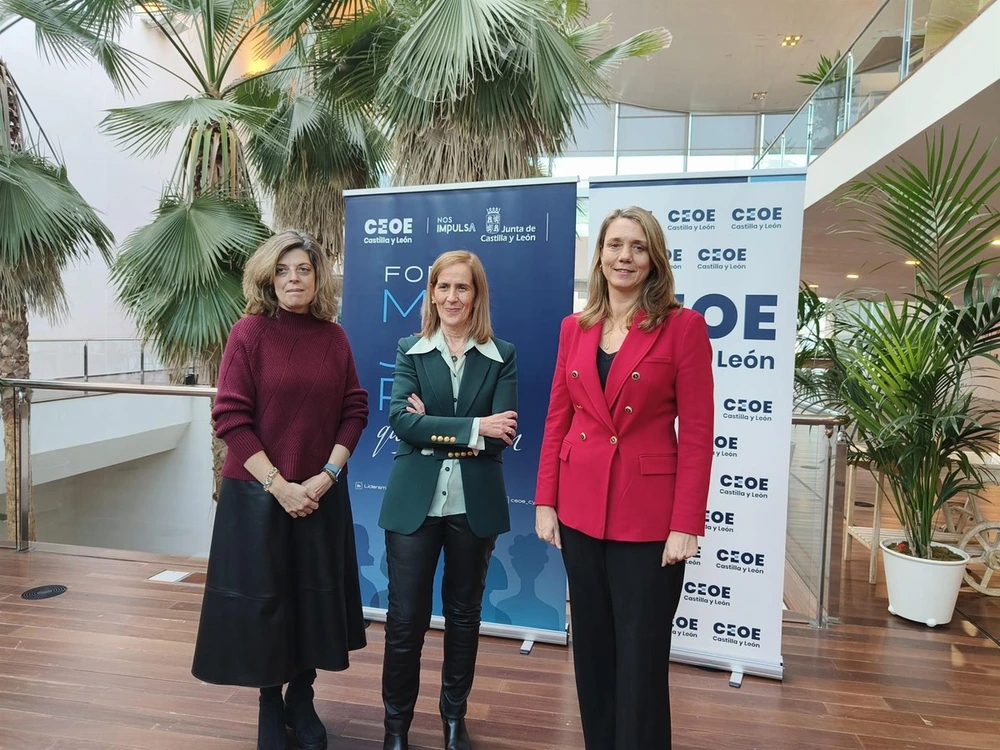 Foro 'Mujeres que Lideran', de CEOE y la Junta. - Foto: CEOE Valladolid