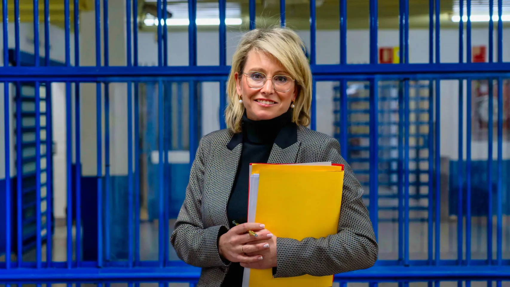 Nuria San José, directora de la cárcel de Villanubla Eduardo Margareto ICAL